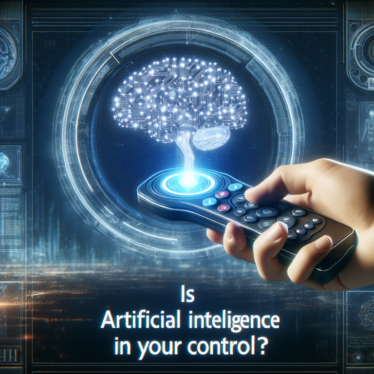 Yapay Zeka Kontrolü Elinde Mi?
