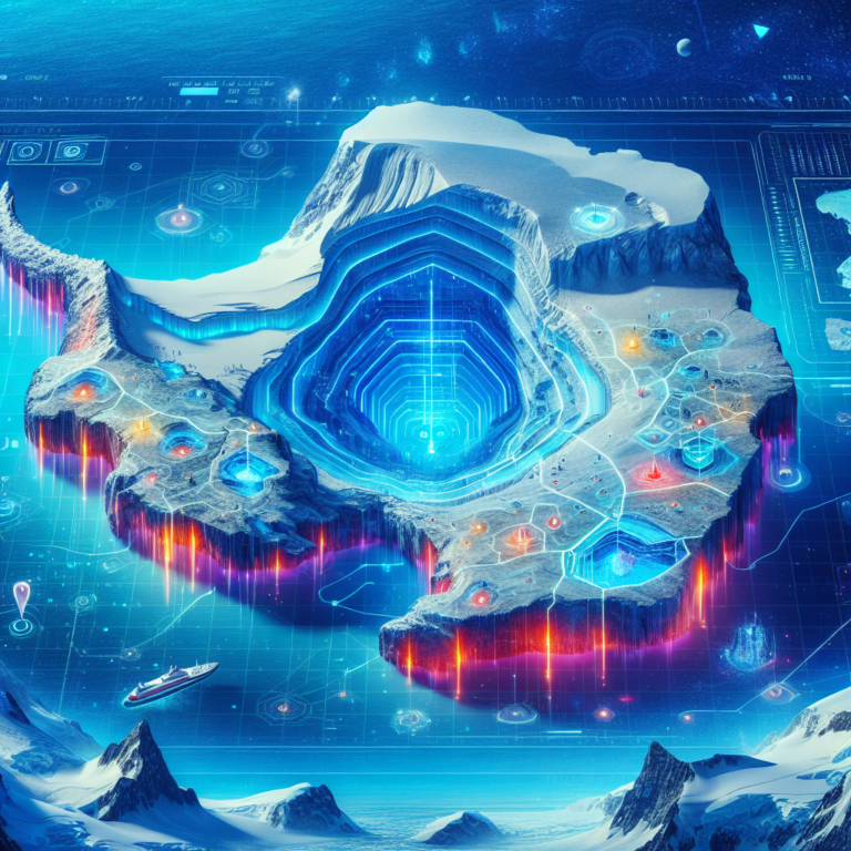 Yenilikçi Antarktika Haritası, Buzun Altındaki Sırları Gün Yüzüne Çıkarıyor