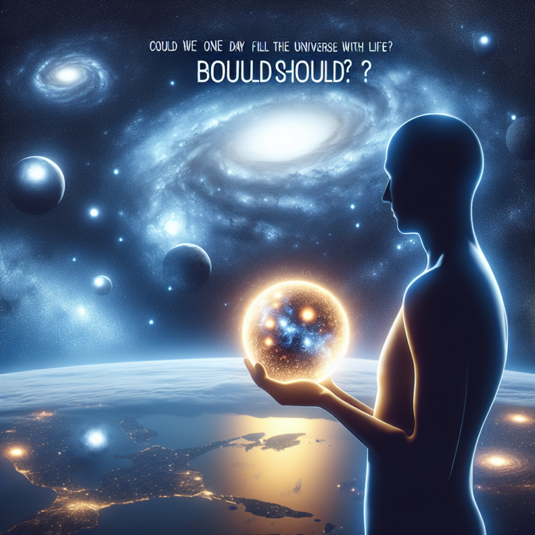 Bir Gün Evreni Yaşamla Doldurabilir Miyiz? Ama Bunu Yapmalı Mıyız?