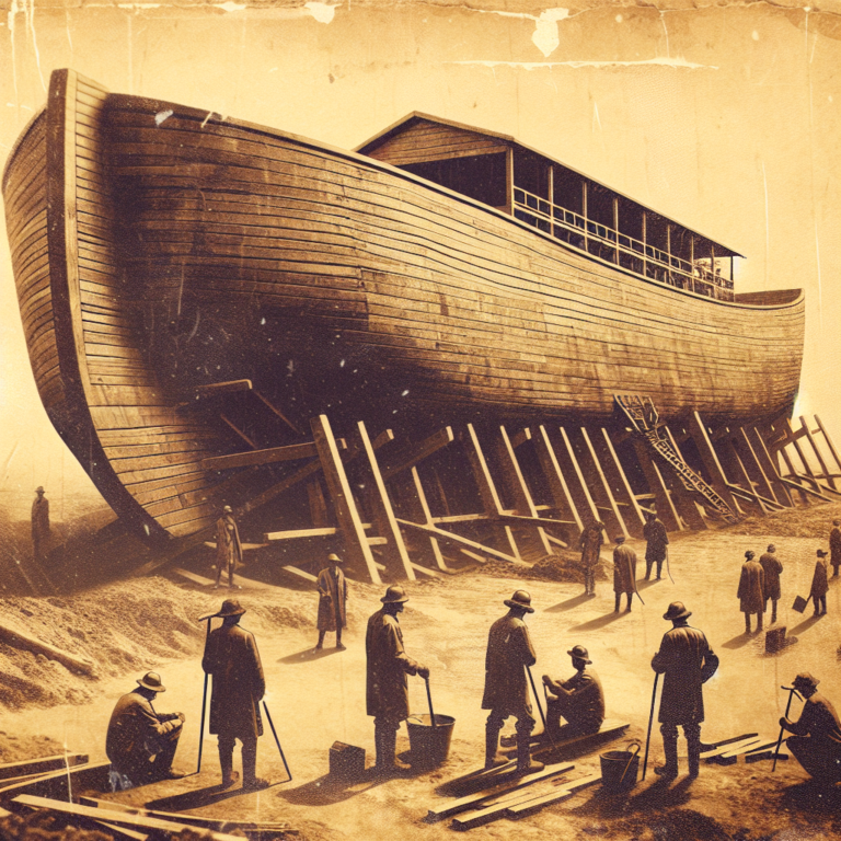 Bu Nuh’un Gemisi mi? Araştırmacılar İncil’deki gemi kalıntıları için kazı projelerini duyurdu.