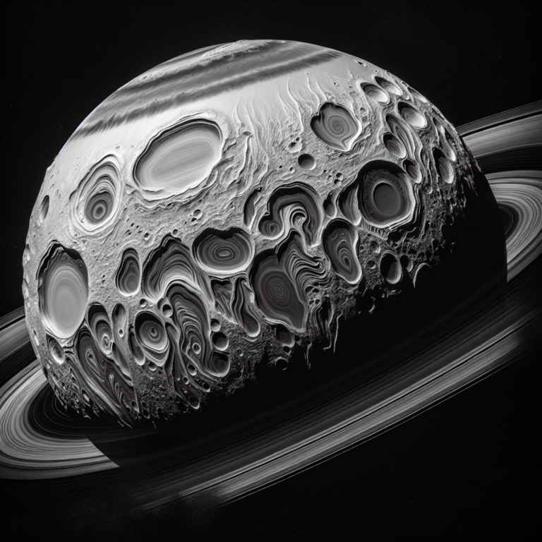 Satürn’ün en büyük uydusundaki nehirler ve denizler, gizemli özellikler taşımaktadır.