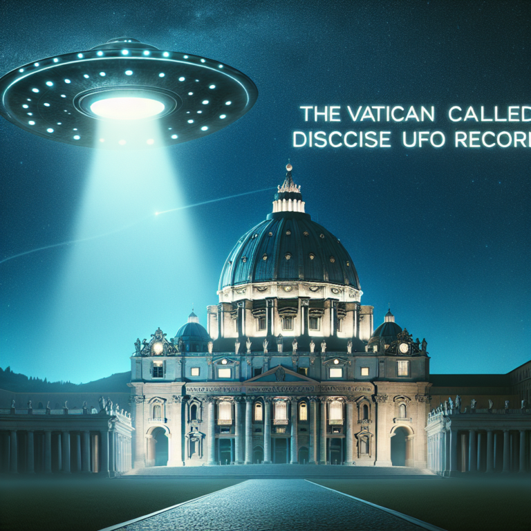 Vatikan, UFO Kayıtlarını Açıklamaya Çağrılıyor