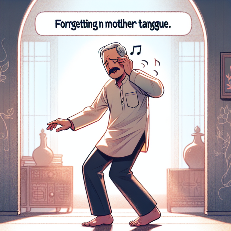 Danca Konuşmaya Başlayan Adam, İnme Sonrası Anadilini Unuttu