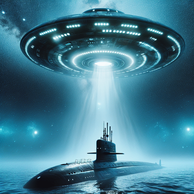 Büyük UFO, ABD’nin USS Memphis Nükleer Denizaltısını Durdurdu: USC Memphis Olayı