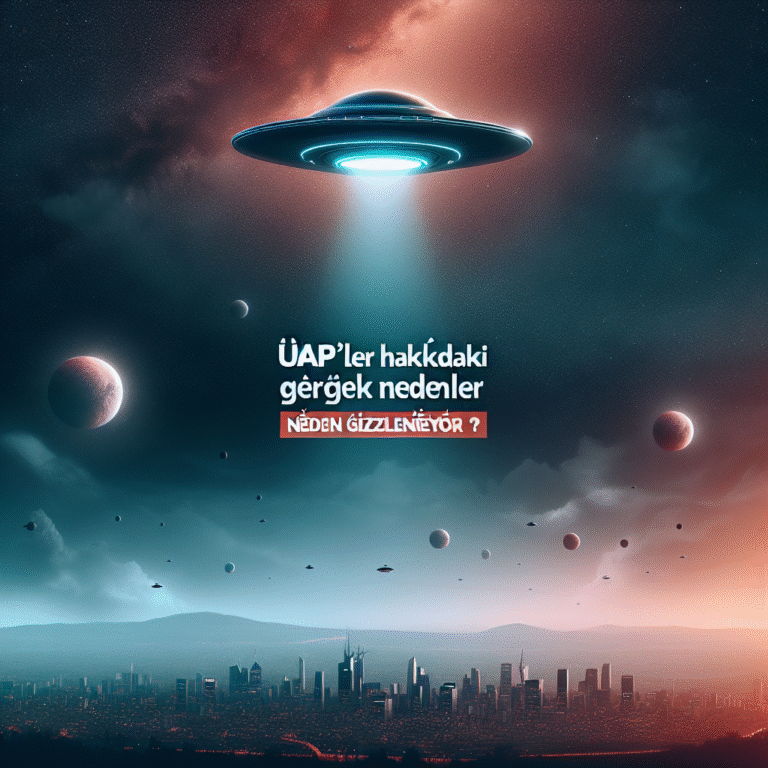 UAP’ler Hakkındaki Gerçek Nedenler Neden Gizleniyor?