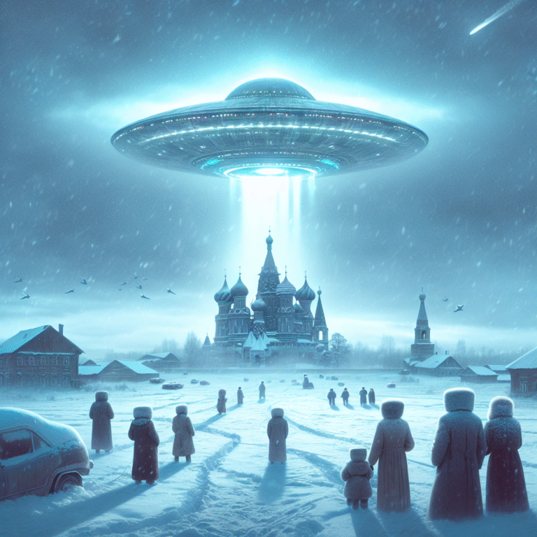 Uzaylılar Sovyetler Birliği’ne İniş Yaptı.