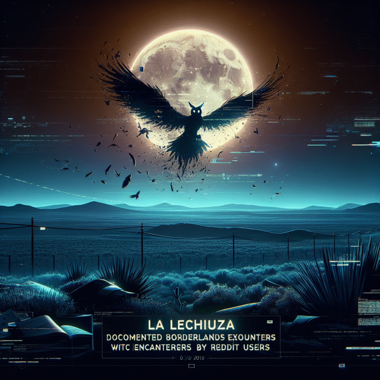 La Lechuza: Reddit Kullanıcılarının Belgelediği Borderlands Cadı Karşılaşmaları