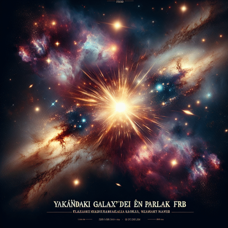 Yakındaki Galaxy’deki En Parlak FRB (RBFLOAT)